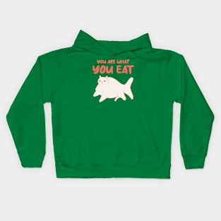 You Are What You Eat Kids Hoodie